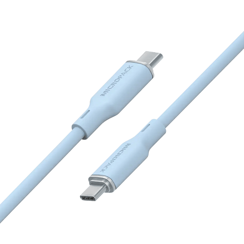 MicroPack USB-C to USB-C Soft Silicone Cable