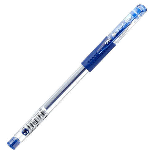 Deli Gel Penbullet 0.5 Mm Blue