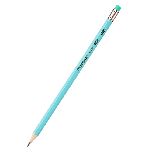 Deli Macaron-Colored 1 Pencil Pink
