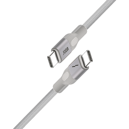 JODA MagRoll 60 60W USB-C to C Magnetic Cable 1.2m Silver