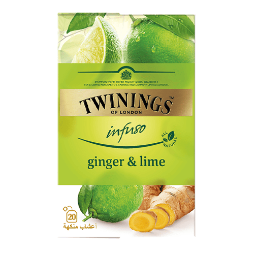 Twinings Ginger & Lime 20 Tea Bags