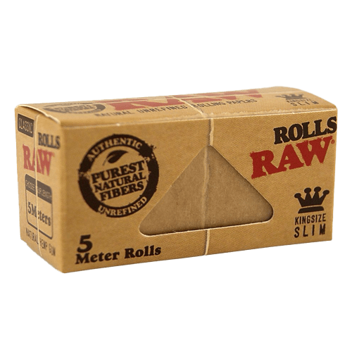 Raw Natural Unrefined Rolling Papers Original Rolls 5M