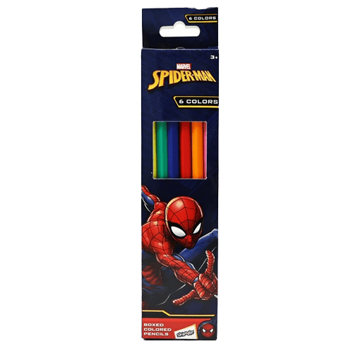 Marvel Spider Man 6 Colored Pencil