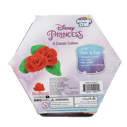 Disney Princess 6Ct Carnival Pack Dough