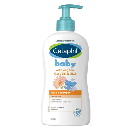 Cetaphil Baby Wash & Shampoo with Organic Calendula 400 ml