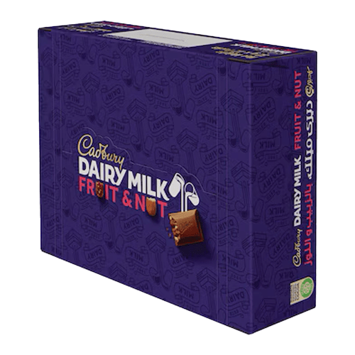 Cadbury Dairy Milk Chocolate Fruit & Nut 12 pcs 32 g