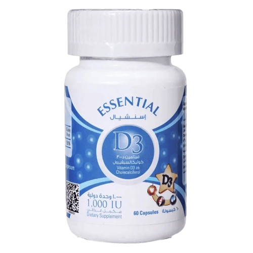 Essential D3 1000 Iu 60 Capsules