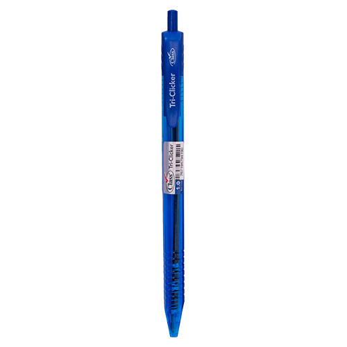 Class Tri Clicker Ball Pen Blue 0.7Mm