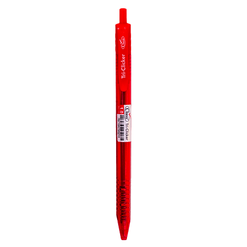 Class Tri Clicker Ball Pen Red 0.7Mm