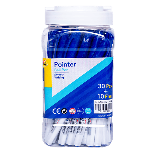 Class Pointer Ball Pen Blue 40 Pcs