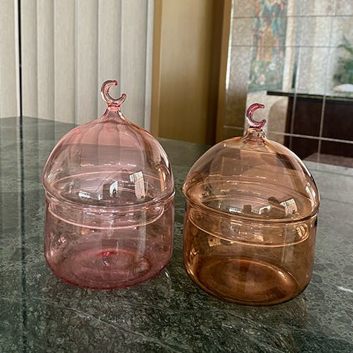 Susu Date Bowl-2 Pieces (Pink & Brown)