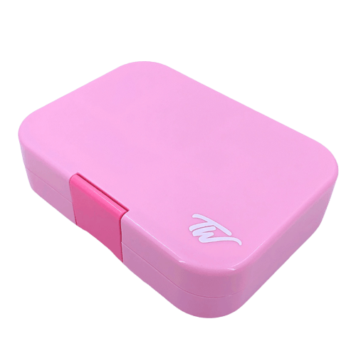 Tinywheel Bento Box 4 Compartments Pink (Unicorn)