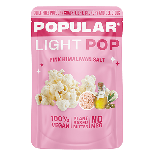 Popular Popcorn Snack Olive Oil & Himalayan Salt 30g