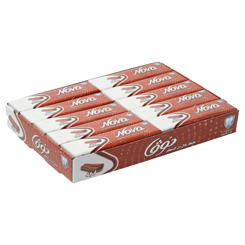 Nova 5 Sticks Cinnamon Sugar Free Chewing Gum 20 Fingers Pack 230 g