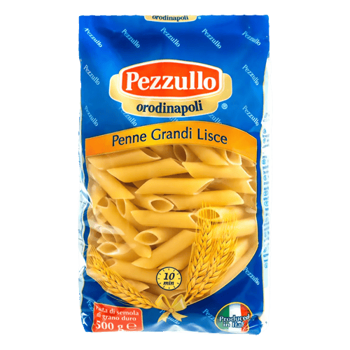 Pezzullo Penne Grandi Lisce 500 g
