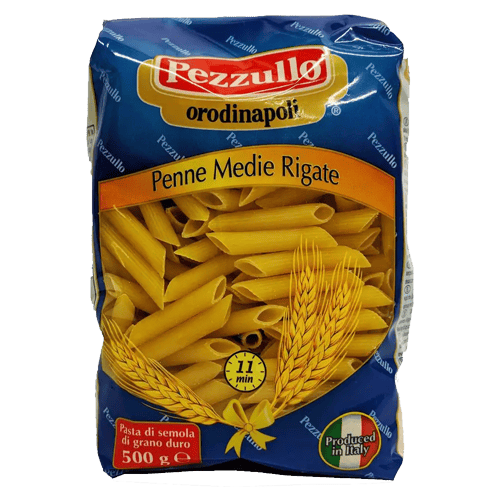 Pezzullo Penne Medie Rigate 500 g