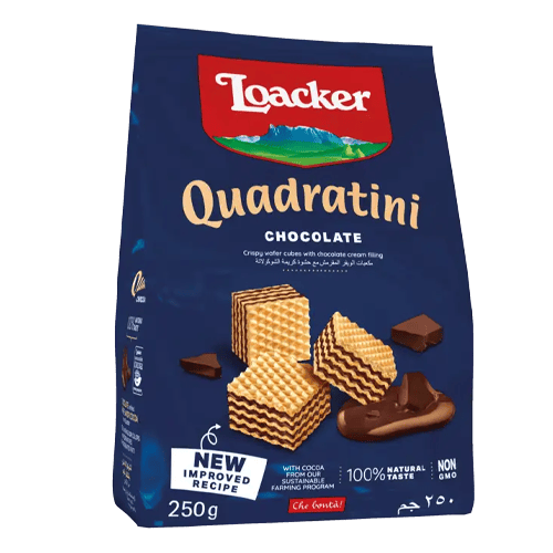 Loacker Quadartini Chocolate Wafers