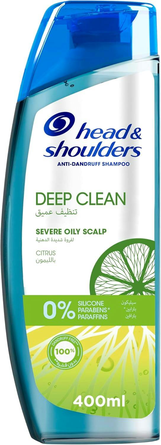 Head & Shoulders Deep Clean For Severe Oily Scalp Anti-Dandruff 400ML