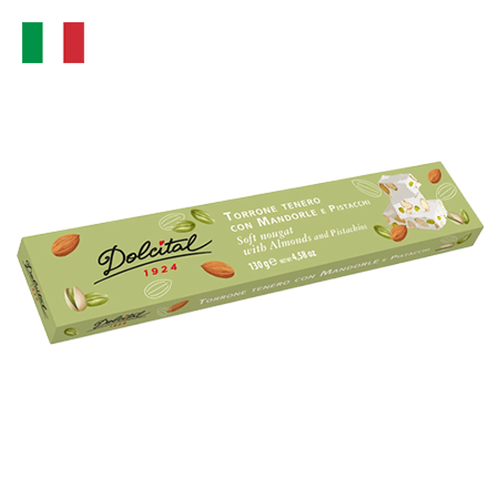 Dolcital Nougat Almond And Pistachio 130 g