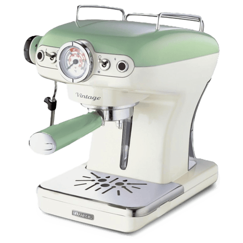 Ariete Vintage Espresso Coffe Maker Green/Cream