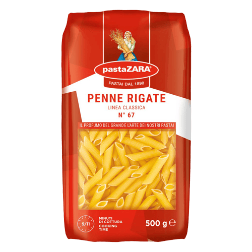 Pasta Zara Penne Rigate 500 g