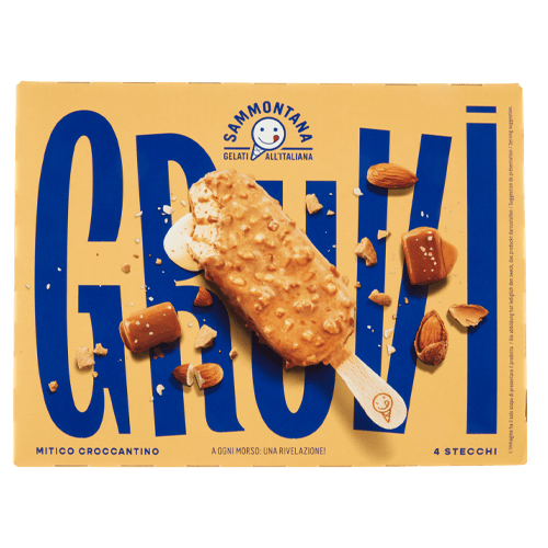 Sammontana Gruvi Croccantino Ice Cream Bar 4's - 240G