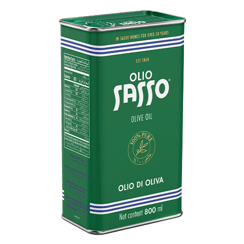 Sasso Pure Olive Oil Tins 800 ml