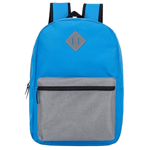 17" Moda West Backpacks For Kids For Elementary, Middle, And High School Bag Blue