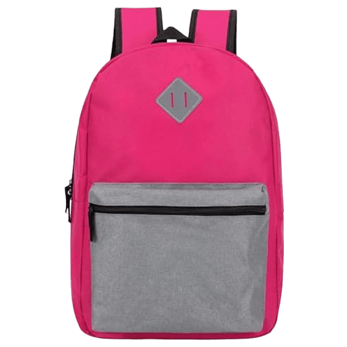 17" Moda West Backpacks For Kids For Elementary, Middle, And High School Bag Pink
