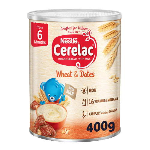 Cerelac Wheat & Date From 6 Mths 400G