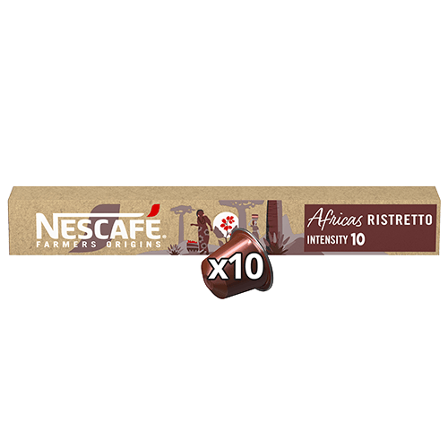 Nescafe Farmers Origins Africa Ristretto 10 Capsules
