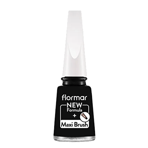 Flormar Nail Enamel 313 Black Minimalism