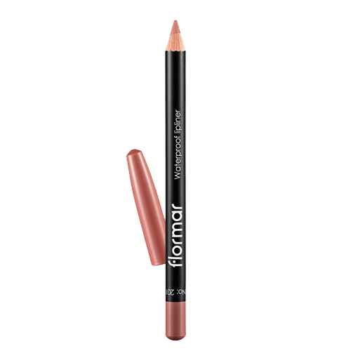 Flormar Waterproof Lipliner 201 Naturally Nude