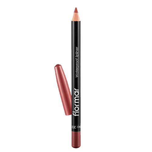 Flormar Waterproof Lipliner 202 Soft Pink Brown