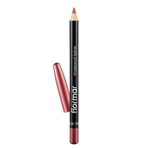 Flormar Waterproof Lipliner 203 Subdued Pink