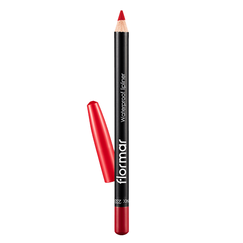 Flormar Waterproof Lipliner 233 Dramatic Red