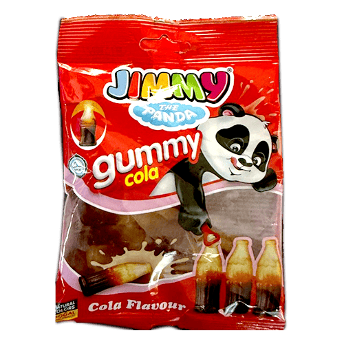 Jimmy Gummy Big Cola Bag 80 g