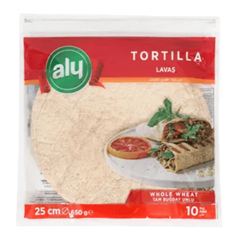 Aly Whole Wheat Tortilla 650 g