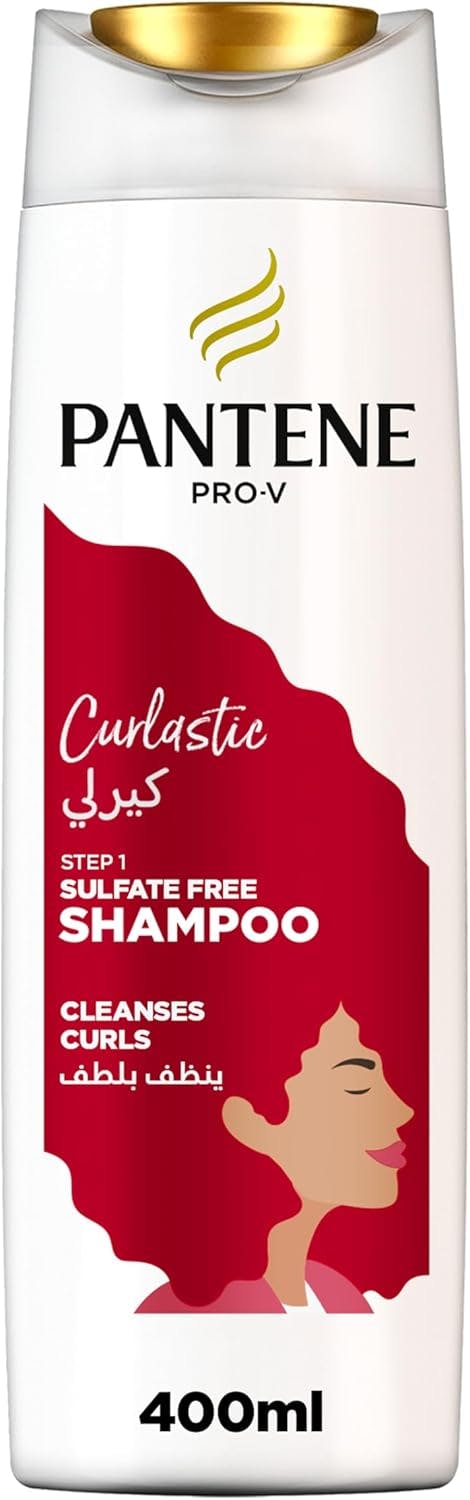 Pantene Pro-V Curlastic Sulfate-Free Shampoo for Curly Hair 400ml