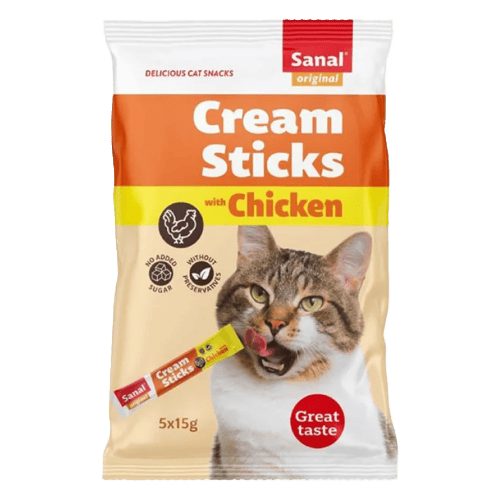 Sanal Cream Sticks Chicken 5x15g