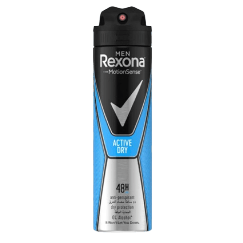 Rexona Deodorant Spray For Men Active Dry 150 ml