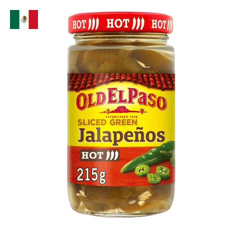 Old El Paso Sliced Jalapeños 215 g