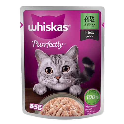 Whiskas Purrfectly Fish Tuna 85G