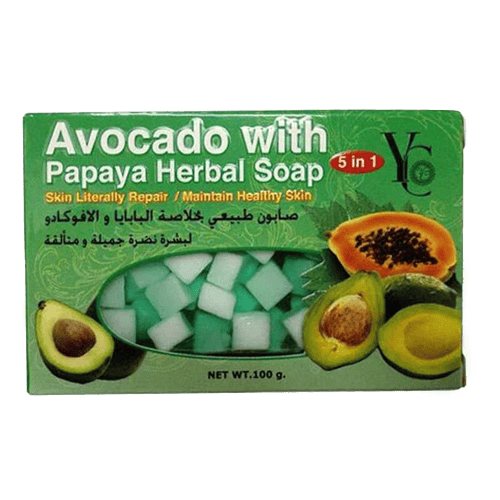 YC Bar Soap 100g With Papaya And Avocado Extract
