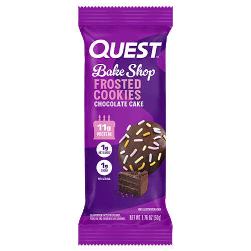Quest Protein Frosted Cookie Chocolate Cake Twin Pack 50 g