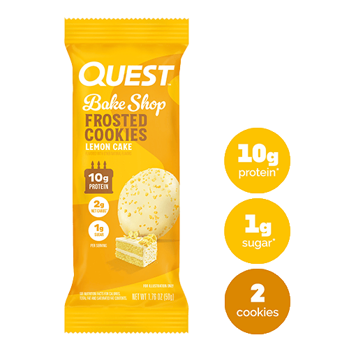 Quest Protein Frosted Cookie Lemon Cake Twin Pack 50 g