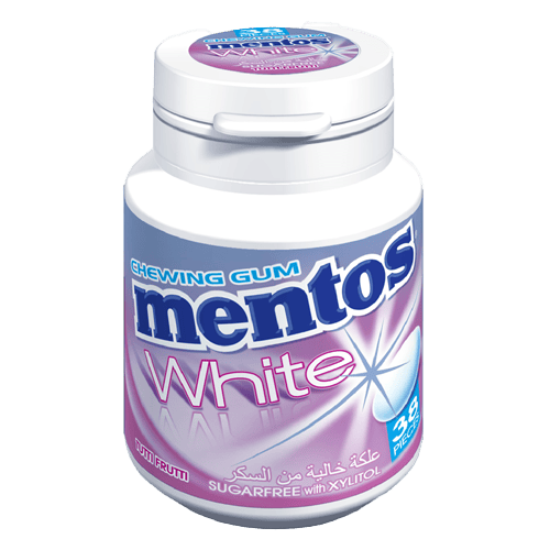 Mentos White Gum Tutti Frutti 38 pcs 54 g