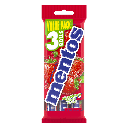 Mentos Chewy Strawberry 111 g