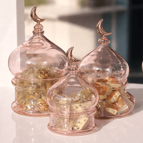 Bi Minarat Pink Set Of 3