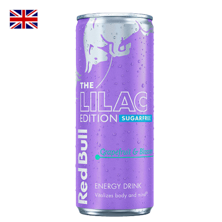 Red Bull Energy Drink Lilac Edition Sugar Free 250ML